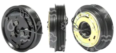 spojka pro kompresor SANDEN 505/5H9, poly V5, 12V, 119 mm